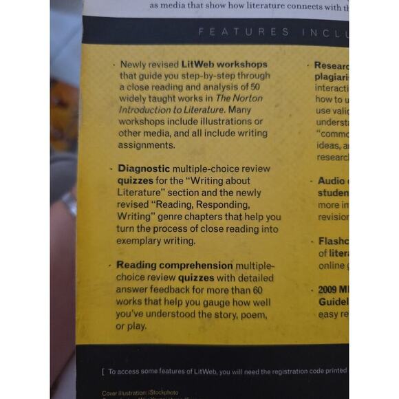 Norton Introduction to Literature by Kelly J. Mays (2010, Trade Paperback) - Picture 5 of 15
